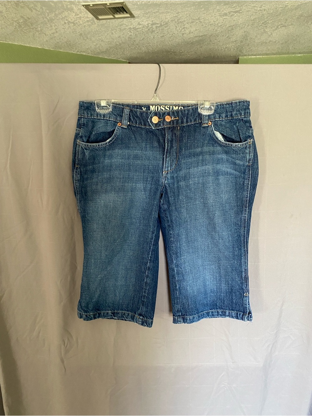 Mossimo Supply Co. Denim Shorts in Medium Blue